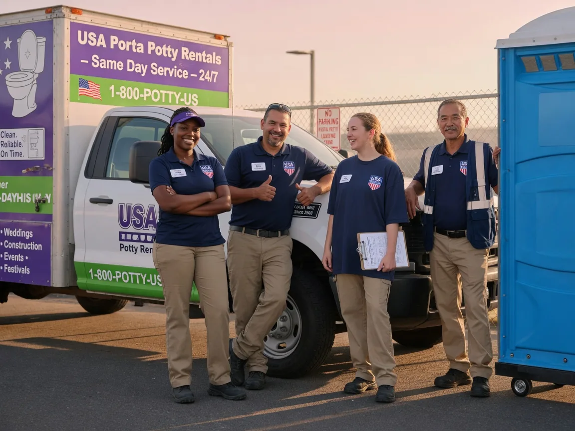 Porta Potty Rental company in Vernon Center, MN